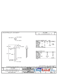 Datasheet SSL-LX20583SUGD-FT manufacturer Lumex