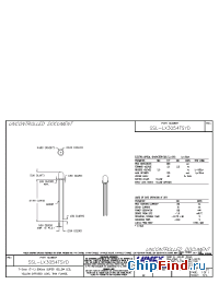 Datasheet SSL-LX3054TSYD manufacturer Lumex