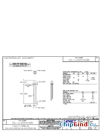 Datasheet SSL-LX305P4USBD manufacturer Lumex