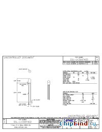 Datasheet SSL-LX306F4GD manufacturer Lumex