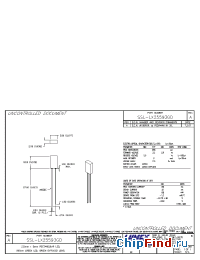 Datasheet SSL-LX4073SRT производства Lumex