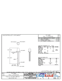 Datasheet SSL-LX5093GD manufacturer Lumex