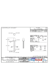 Datasheet SSL-LX5093IGW manufacturer Lumex