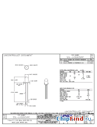 Datasheet SSL-LX5093XRC/2 manufacturer Lumex