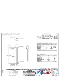 Datasheet SSL-LX5098ID manufacturer Lumex