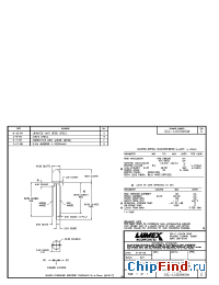 Datasheet SSL-LX5099GIW manufacturer Lumex