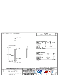 Datasheet SSL-LX509F3SID manufacturer Lumex