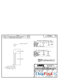 Datasheet SSL-LX509F3SRT manufacturer Lumex