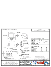 Datasheet SSL-LXA1725SYC-TR manufacturer Lumex