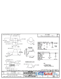 Datasheet SSL-LXA228AC-TR11 manufacturer Lumex