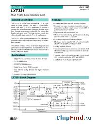 Datasheet LXT331 manufacturer Level One