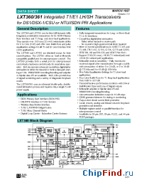 Datasheet LXT360QE manufacturer Level One