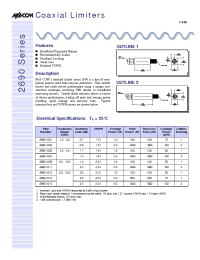 Datasheet 2690-1003 manufacturer M/A-COM