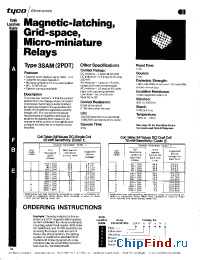 Datasheet 3SAM manufacturer M/A-COM