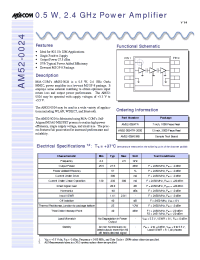 Datasheet AM52-0024 производства M/A-COM