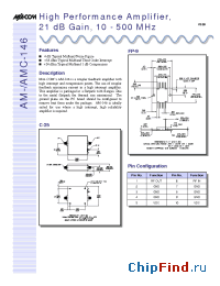 Datasheet AMC-146 manufacturer M/A-COM