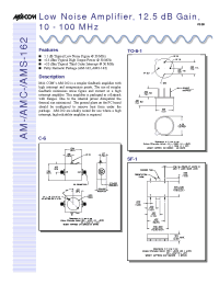 Datasheet AMC-AMS-162 manufacturer M/A-COM