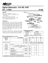 Datasheet AT-280TR manufacturer M/A-COM