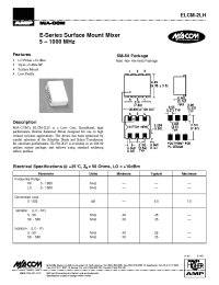 Datasheet ELCM-2LH производства M/A-COM