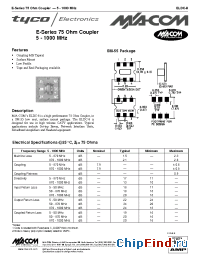 Datasheet ELDC-8 manufacturer M/A-COM