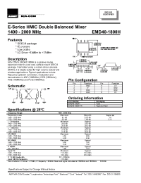 Datasheet EMD40-1800H manufacturer M/A-COM