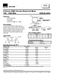 Datasheet EMD40-900H manufacturer M/A-COM