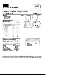 Datasheet ESMD-C1 manufacturer M/A-COM