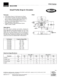 Datasheet FR41-0002 manufacturer M/A-COM