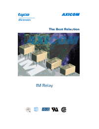 Datasheet IM00JR manufacturer M/A-COM