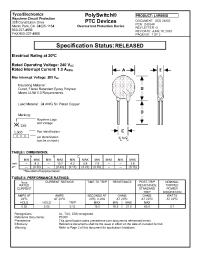 Datasheet LVR005S manufacturer M/A-COM