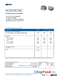 Datasheet M2BC manufacturer M/A-COM