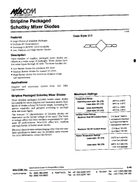 Datasheet MA40032 manufacturer M/A-COM