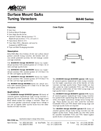 Datasheet MA46504 manufacturer M/A-COM