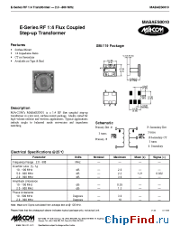 Datasheet MABAES0010 manufacturer M/A-COM