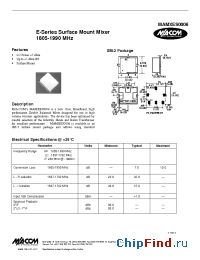 Datasheet MAMXES0006 manufacturer M/A-COM