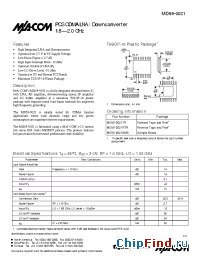 Datasheet MD59-0021SMB manufacturer M/A-COM