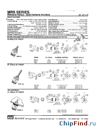 Datasheet MRBA-1-3CKG manufacturer M/A-COM