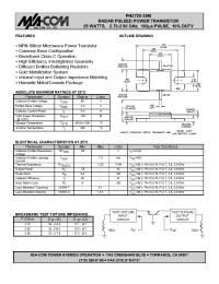 Datasheet NJM12901 manufacturer M/A-COM
