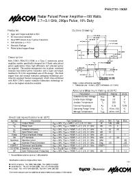 Datasheet NJM12904 manufacturer M/A-COM