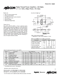 Datasheet NJM12904D manufacturer M/A-COM