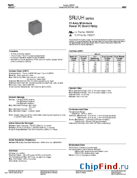 Datasheet SRUUH manufacturer M/A-COM