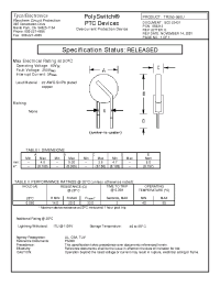 Datasheet TR250-080U manufacturer M/A-COM