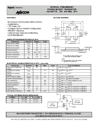 Datasheet UF28150J manufacturer M/A-COM