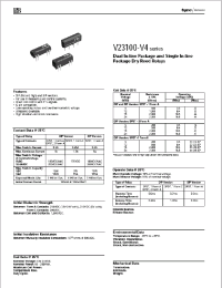 Datasheet V23100-V4012C001 manufacturer M/A-COM