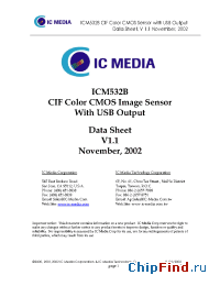 Datasheet ICM532B manufacturer MagnaChip
