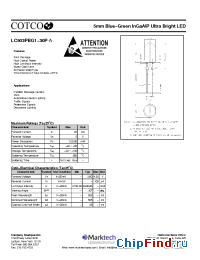 Datasheet LC503PBG1-30P-A manufacturer Marktech