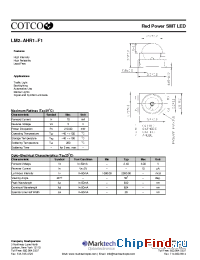 Datasheet LM2-AHR1-F1 manufacturer Marktech
