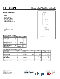 Datasheet LO494THR4-B0G manufacturer Marktech