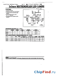 Datasheet MT109-R manufacturer Marktech