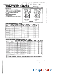 Datasheet MT205-G производства Marktech